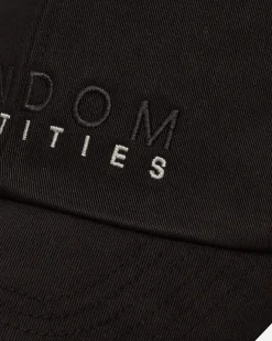 Random Identities Hats|Hats^Sponsored Baseball Cap Black