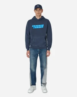 Capsule Sweatshirts^Sport Hooded Sweatshirt Vintage Navy