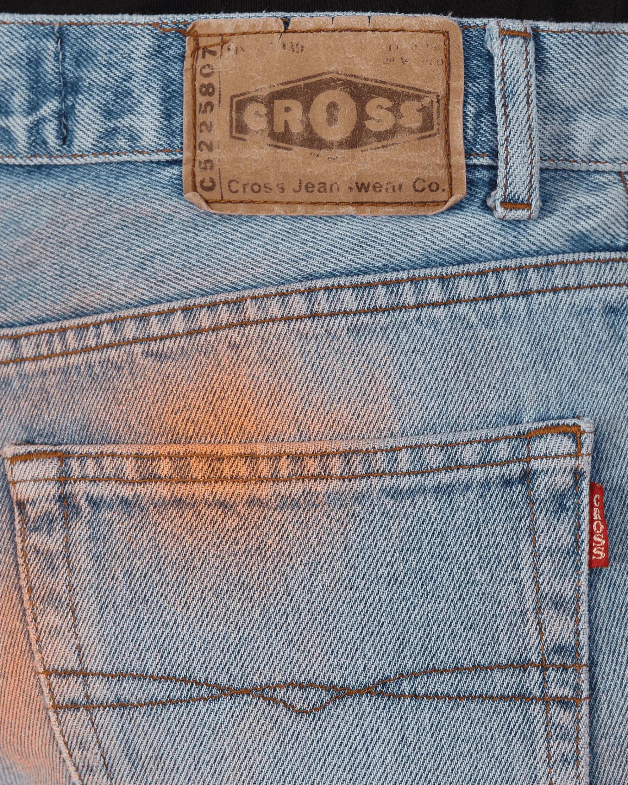 Phipps Pants^Spray Painted Vintage Denim Pants Blue