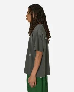 Unaffected T-Shirts^Sprayed Graphic T-Shirt Charcoal