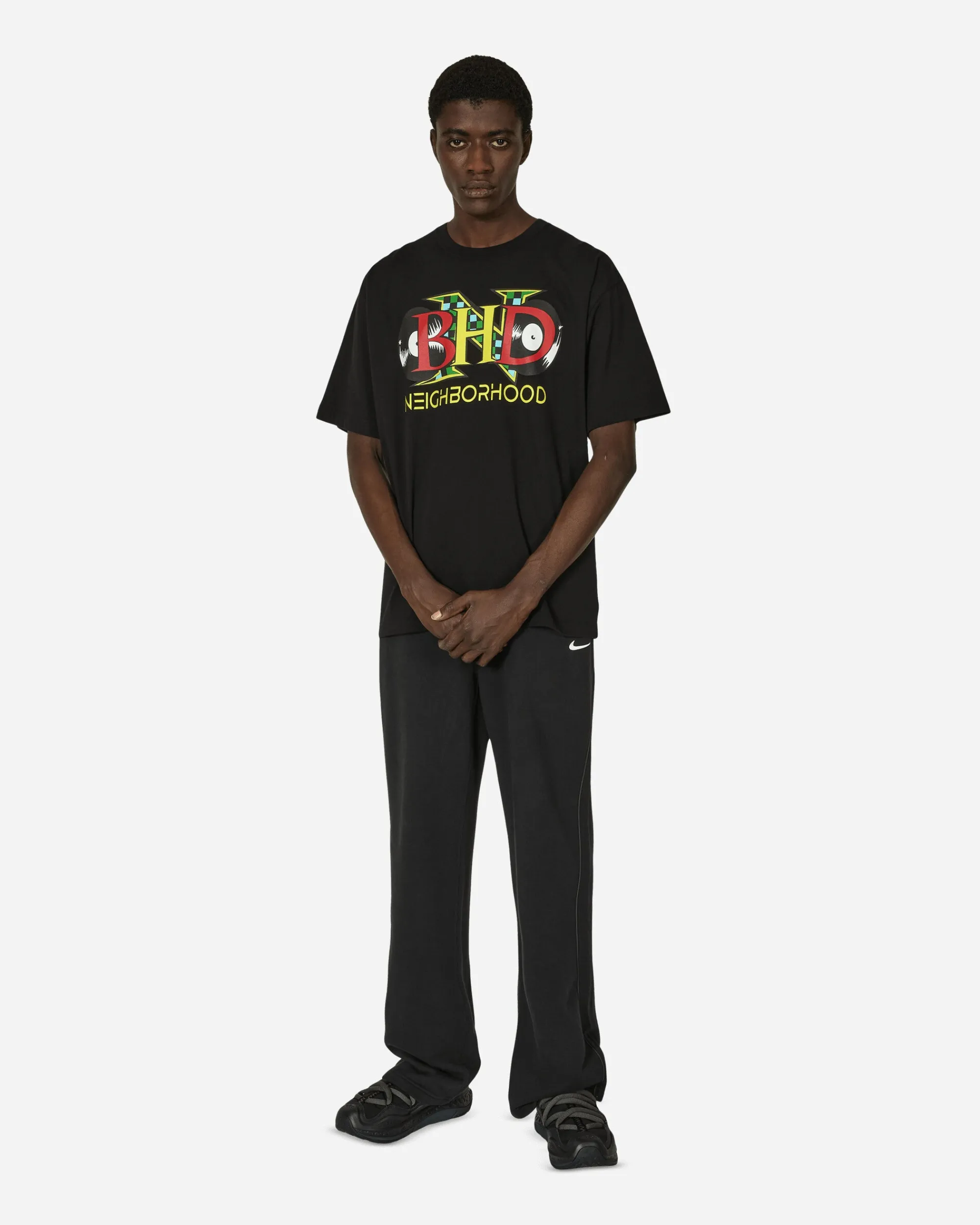 Neighborhood T-Shirts^SS-22 T-Shirt Black