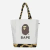 A Bathing Ape Bags·Tote|Bags·Tote^1st Camo Ape Head Tote Bag Ivory
