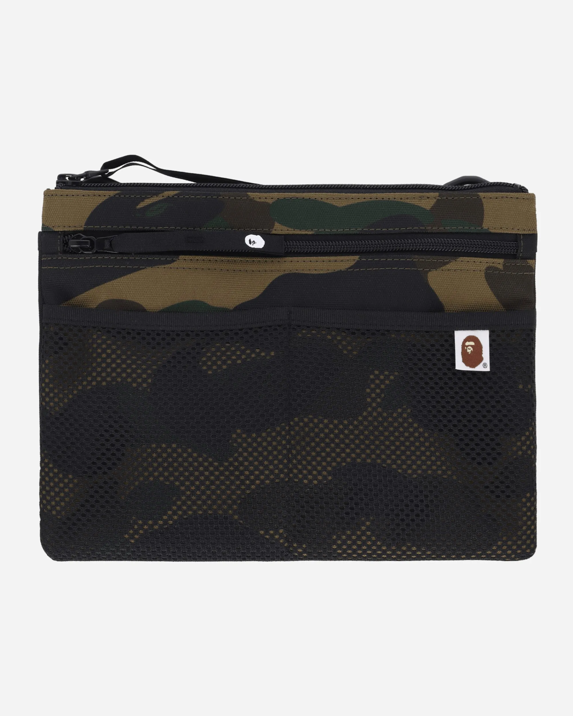 A Bathing Ape Bags·Shoulder|Bags·Shoulder^1st Camo Cordura Sacoche Green