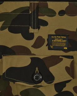 A Bathing Ape Pants^1st Camo Relaxed Fit 6 Pocket Pants Green