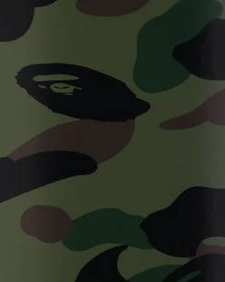 A Bathing Ape Skateboarding^1st Camo Skateboard Green