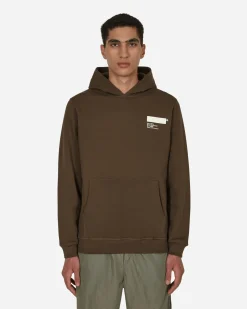AFFXWRKS Sweatshirts^Standardised Hooded Sweatshirt Brown