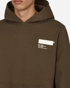 AFFXWRKS Sweatshirts^Standardised Hooded Sweatshirt Brown