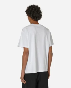 Awake NY T-Shirts^Star Logo T-Shirt Whtie