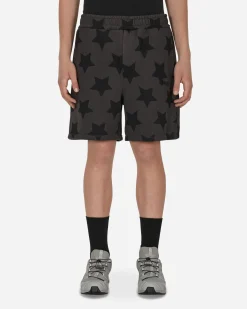 Awake NY Shorts^Star Printed Sweatshorts Grey