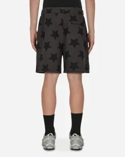 Awake NY Shorts^Star Printed Sweatshorts Grey
