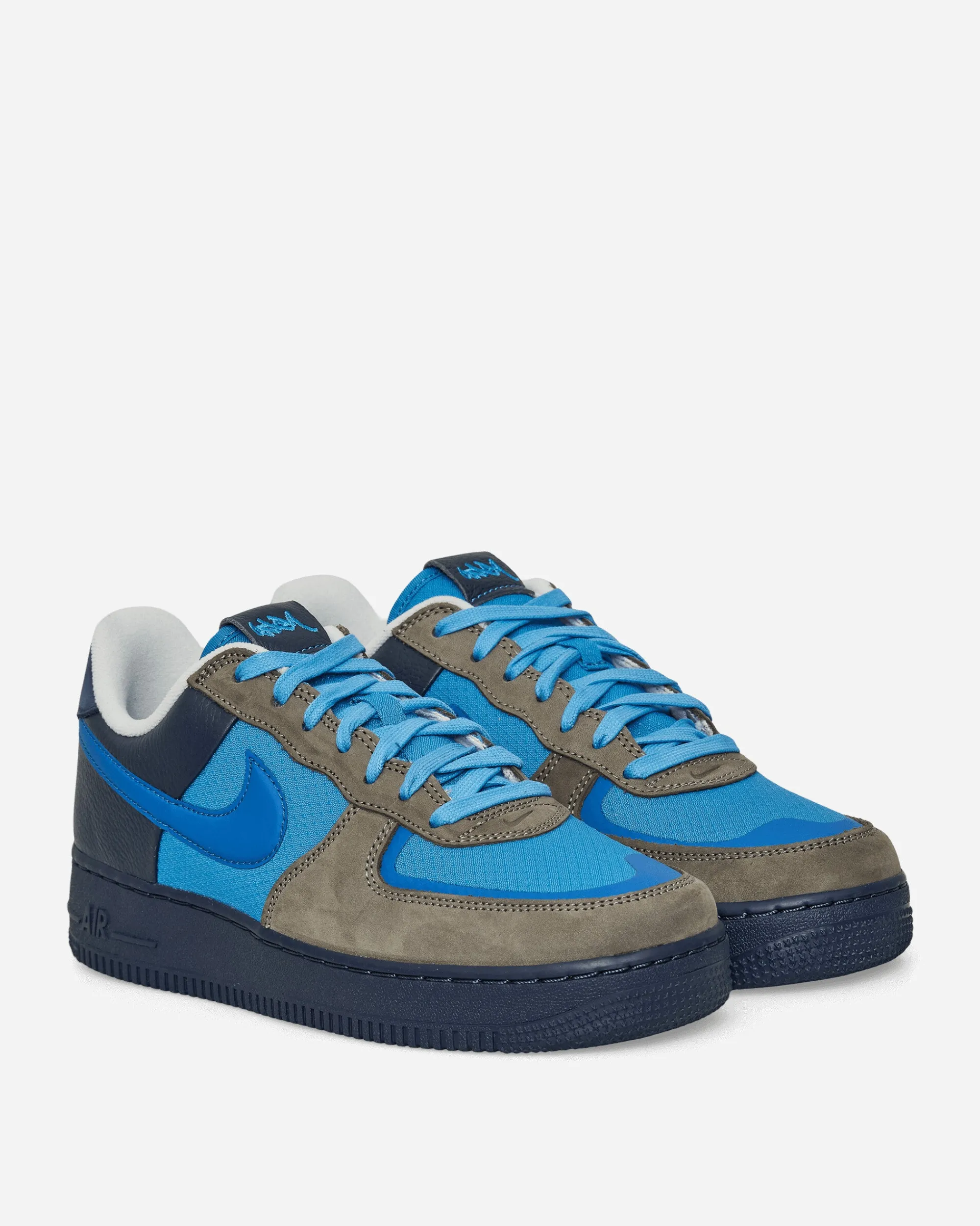 Nike Sneakers·Low|Sneakers^Stash Air Force 1 Low Sneakers Soft Grey / Harbor Blue