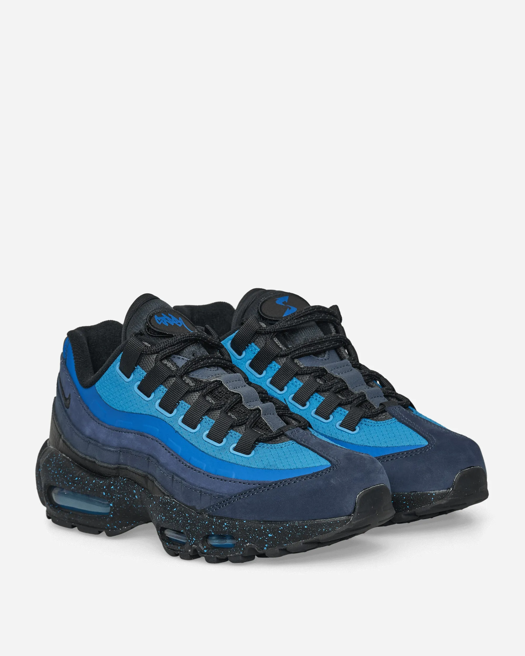 Nike Sneakers·Low|Drops^Stash Air Max 95 Sneakers Black / Harbour Blue