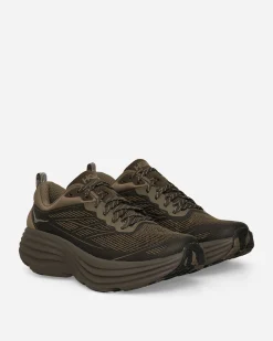 Hoka One One Sneakers·Low|Sneakers^Stealth/Tech Bondi 8 Caged Sneakers Umber / Deep Umber