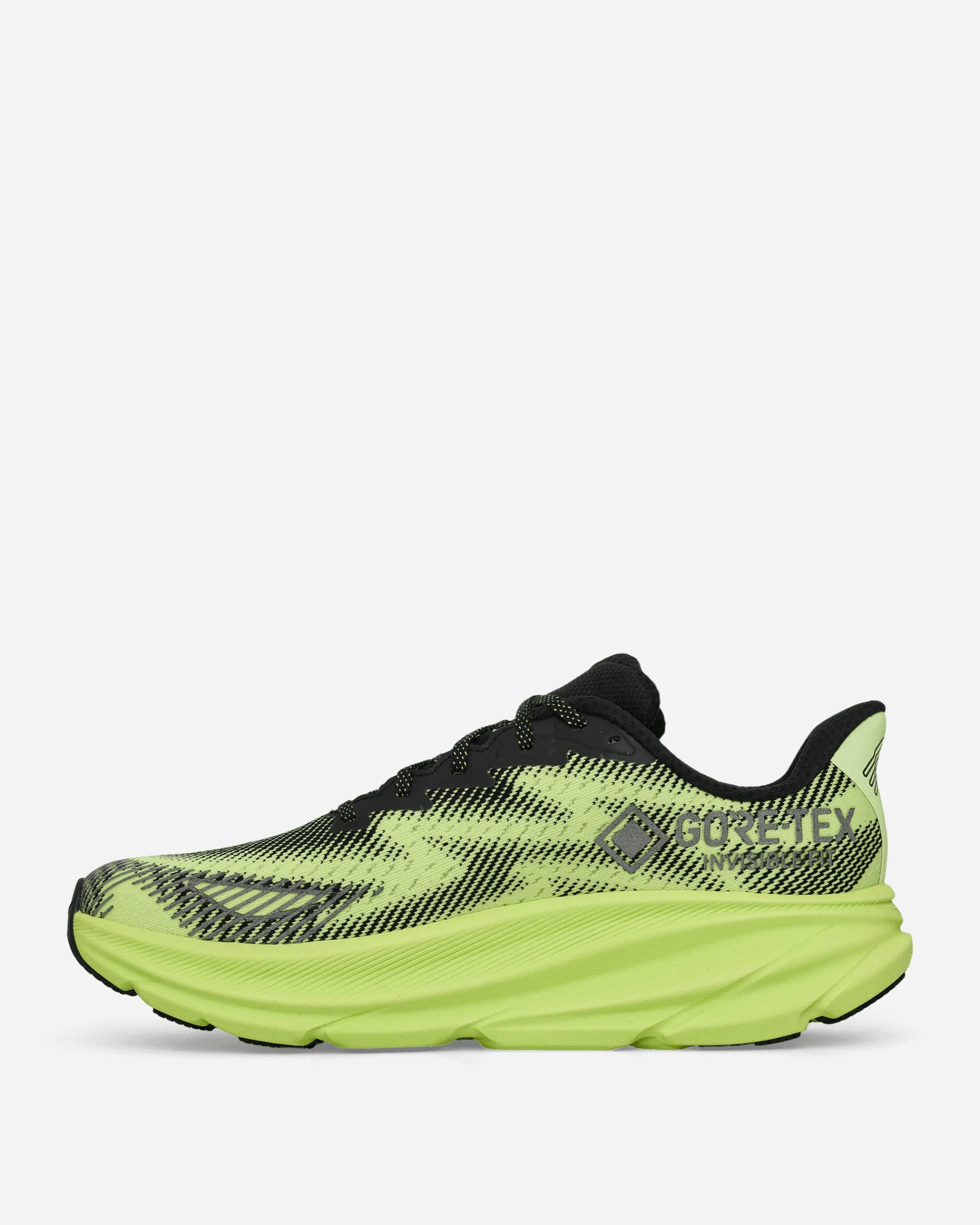 Hoka One One Sneakers·Low|Sneakers^Stealth/Tech Clifton 9 GORE-TEX Sneakers Black / Lettuce