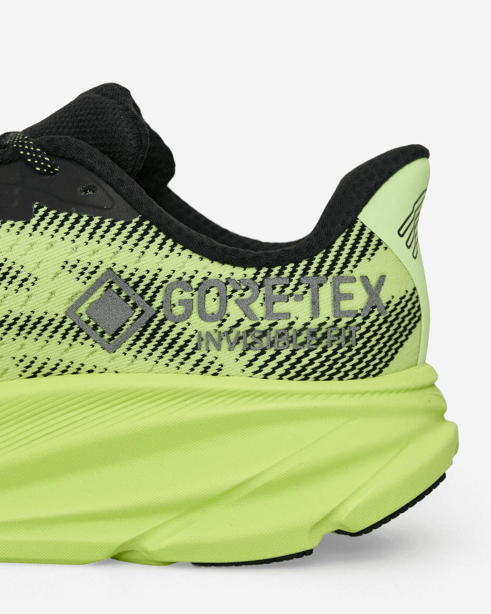 Hoka One One Sneakers·Low|Sneakers^Stealth/Tech Clifton 9 GORE-TEX Sneakers Black / Lettuce