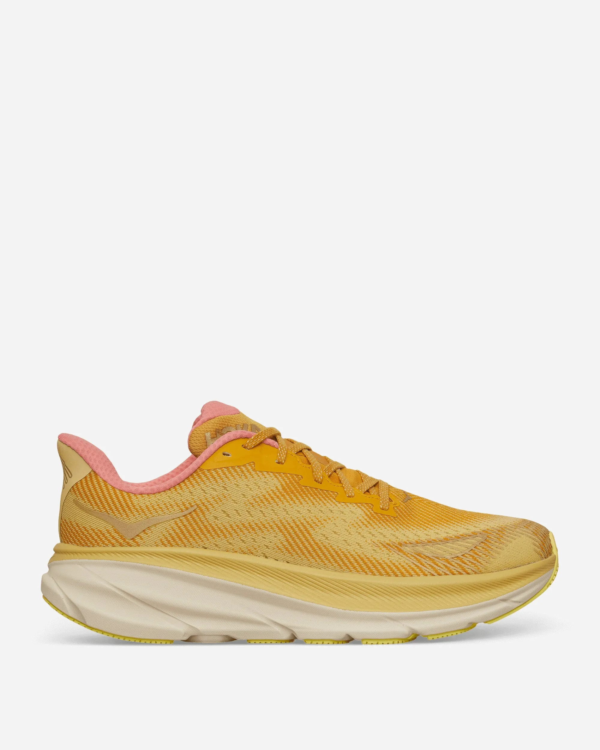 Hoka One One Sneakers·Low|Sneakers^Stealth/Tech Clifton 9 GORE-TEX Sneakers Varsity Yellow / Vanilla