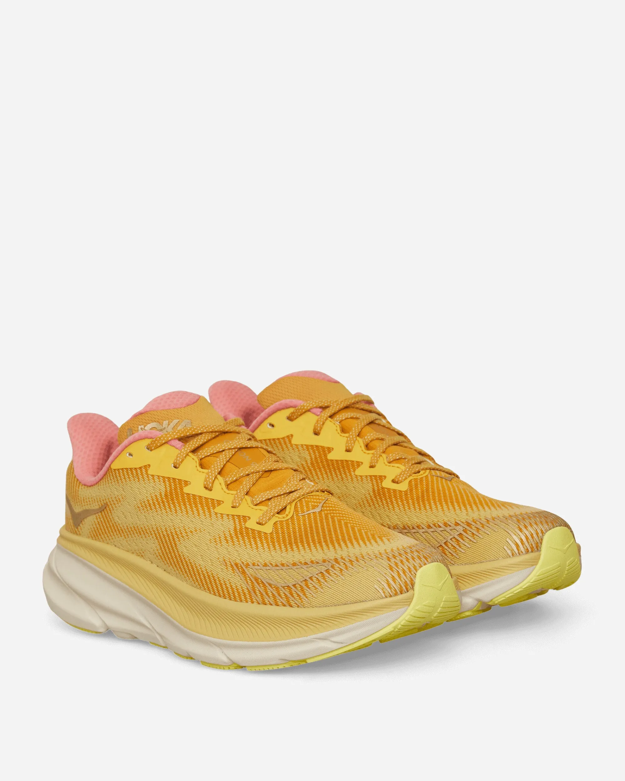 Hoka One One Sneakers·Low|Sneakers^Stealth/Tech Clifton 9 GORE-TEX Sneakers Varsity Yellow / Vanilla