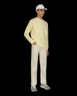 A.P.C. Sweatshirts^Steve Crewneck Sweatshirt Yellow