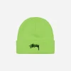 Stüssy Hats|Hats^Stock Cuff Beanie Fluo Green