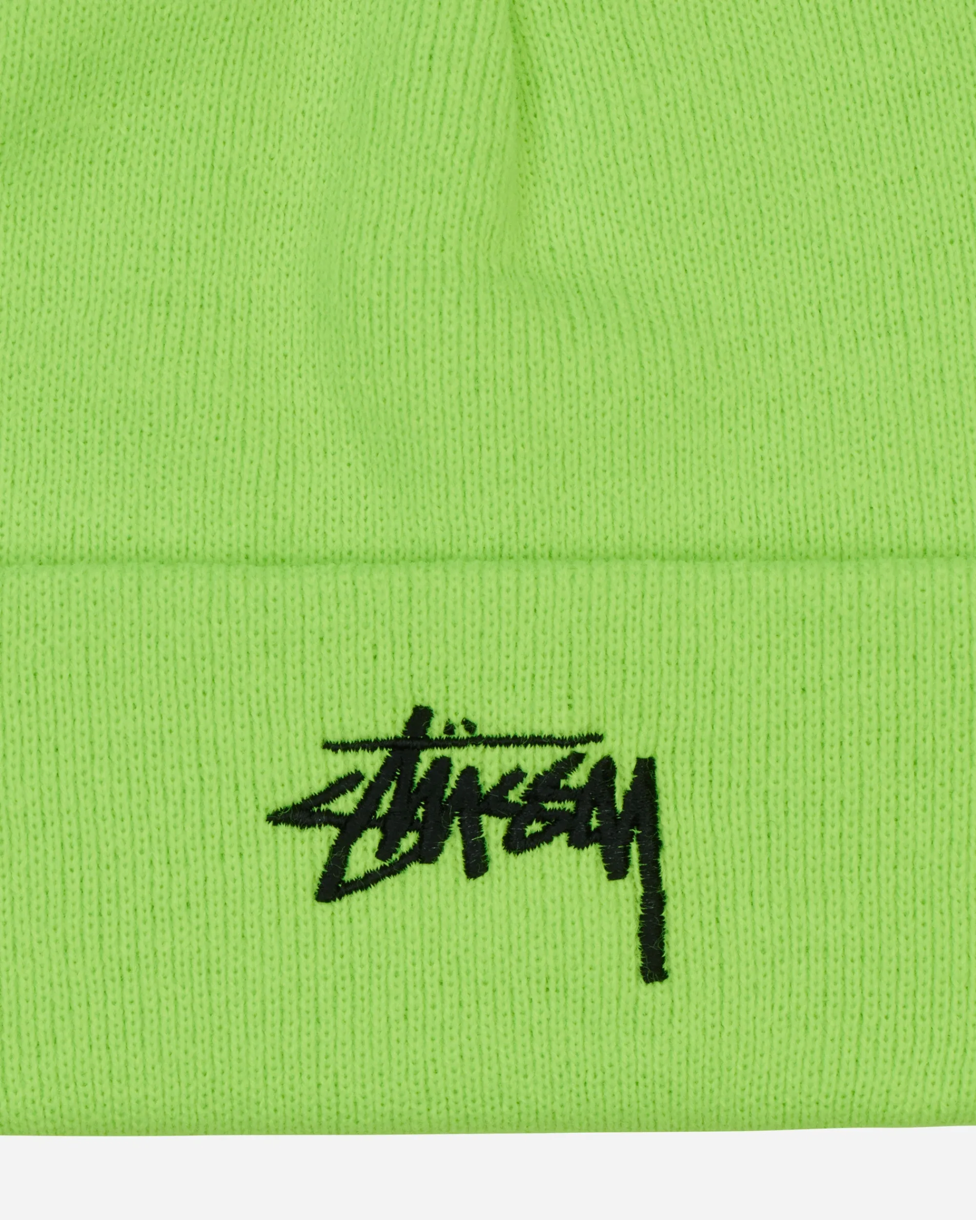 Stüssy Hats|Hats^Stock Cuff Beanie Fluo Green