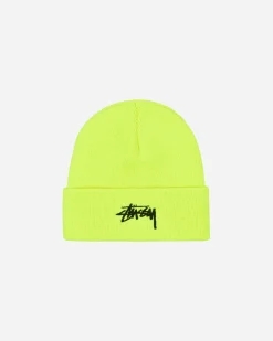 Stüssy Hats|Hats^Stock Cuff Beanie Safety Yellow