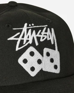 Stüssy Hats|Hats^Stock Dice Low Pro Cap Black
