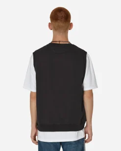 Stüssy Knitwear^Stock Fleece Vest Black