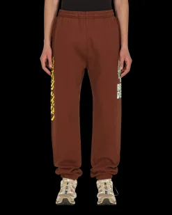 Brain Dead Pants^Stone Age Sweatpants Brown