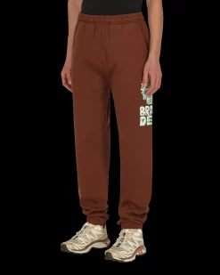 Brain Dead Pants^Stone Age Sweatpants Brown