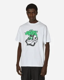 Aries T-Shirts^Stoned Cat T-Shirt White