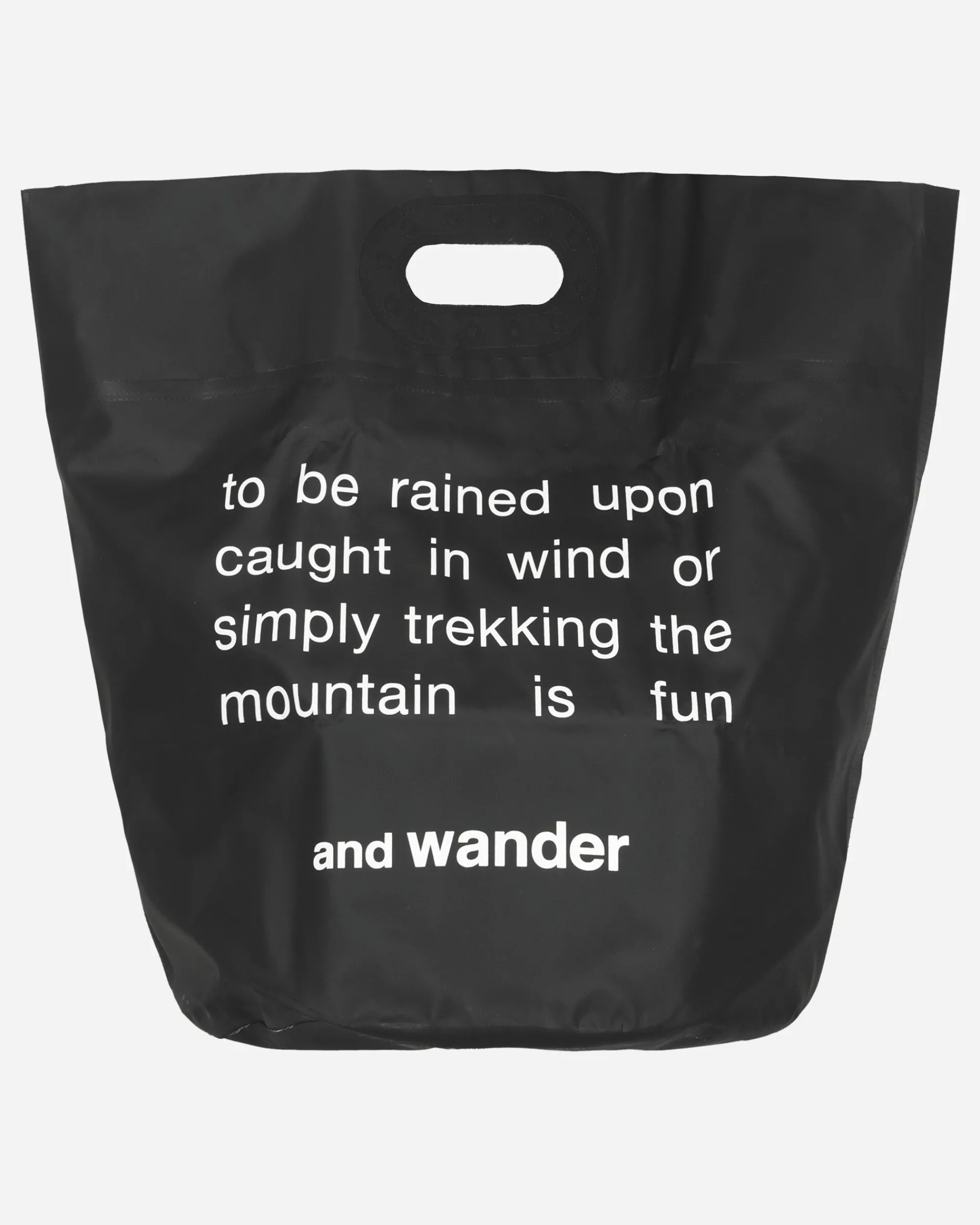 and wander Equipment^Storage Bucket 35L Black