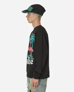 Paradis3 Sweatshirts^Storks Crewneck Sweatshirt Black