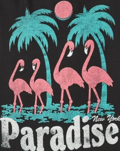 Paradis3 Sweatshirts^Storks Crewneck Sweatshirt Black
