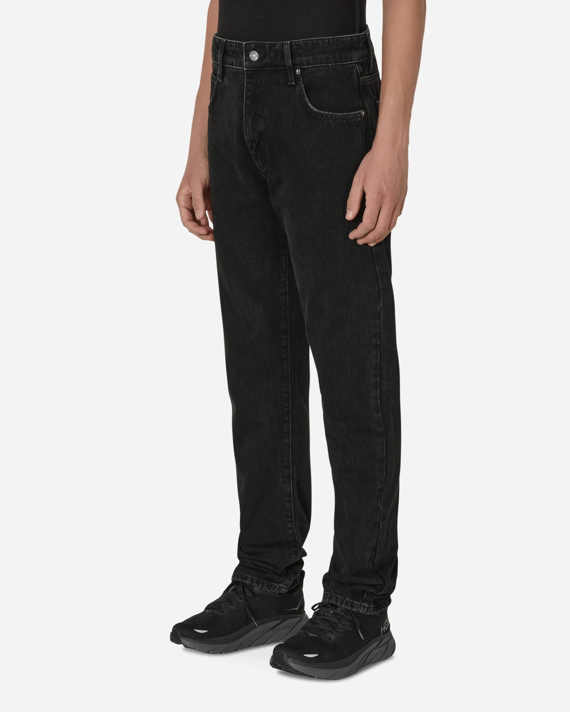 Guess USA Pants^Straight Denim Pants Black
