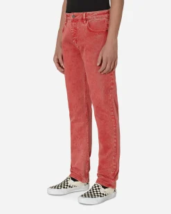 Guess USA Pants^Straight Denim Pants Orange