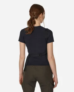 HYEIN SEO T-Shirts^Strap Track Tee Navy