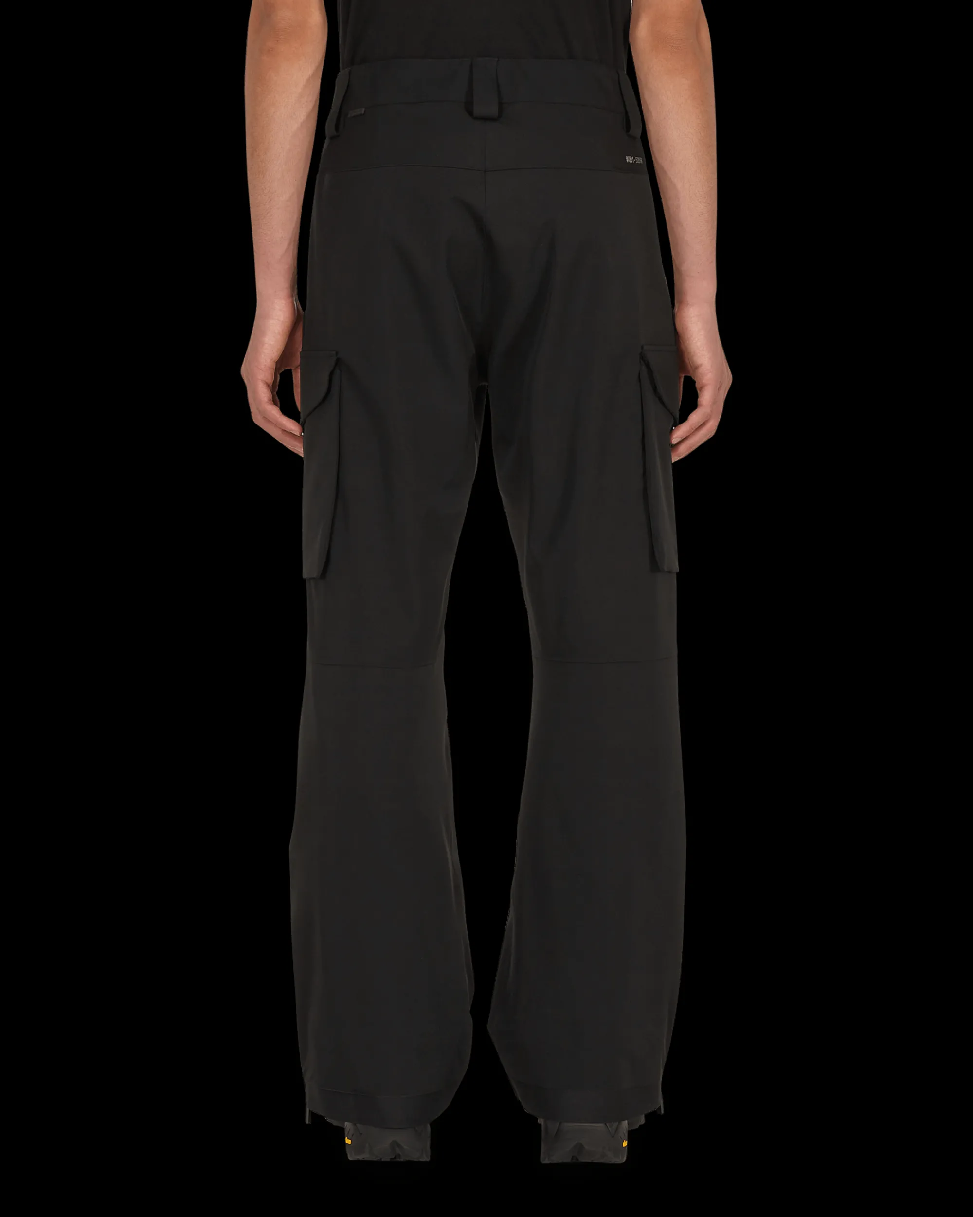 Moncler Grenoble Pants^Stretch Nylon Trousers Black