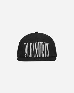 Pleasures Hats|Hats^Stretch Snapback Cap Black