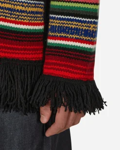 Junya Watanabe MAN Knitwear^Stripe Crewneck Sweater Multicolor