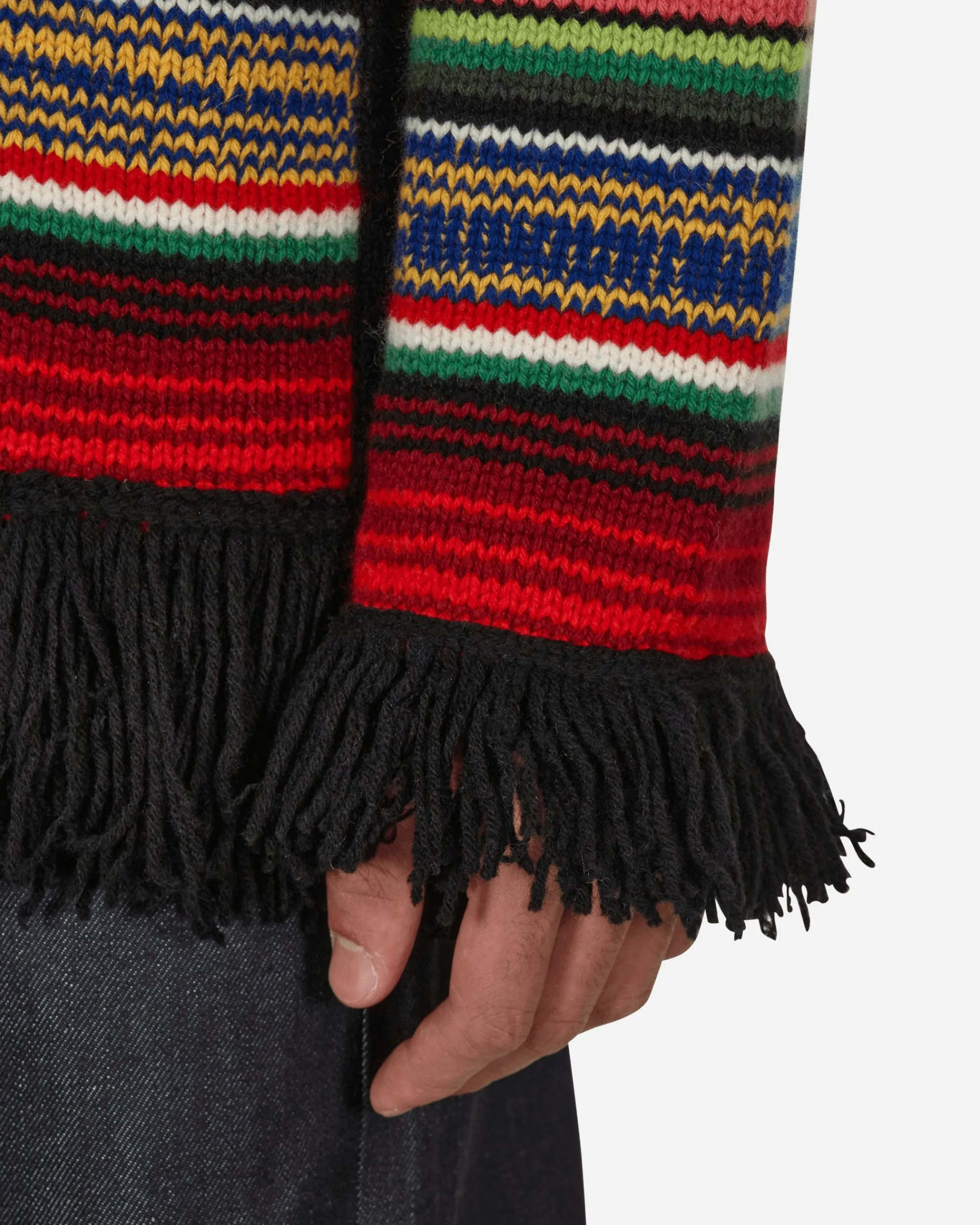 Junya Watanabe MAN Knitwear^Stripe Crewneck Sweater Multicolor