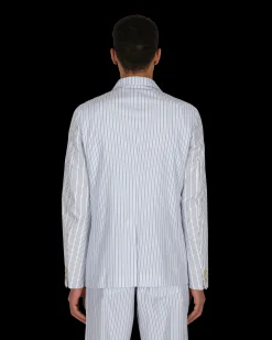 Comme Des Garçons Shirt Coats And Jackets^Stripe Jacket Multicolor