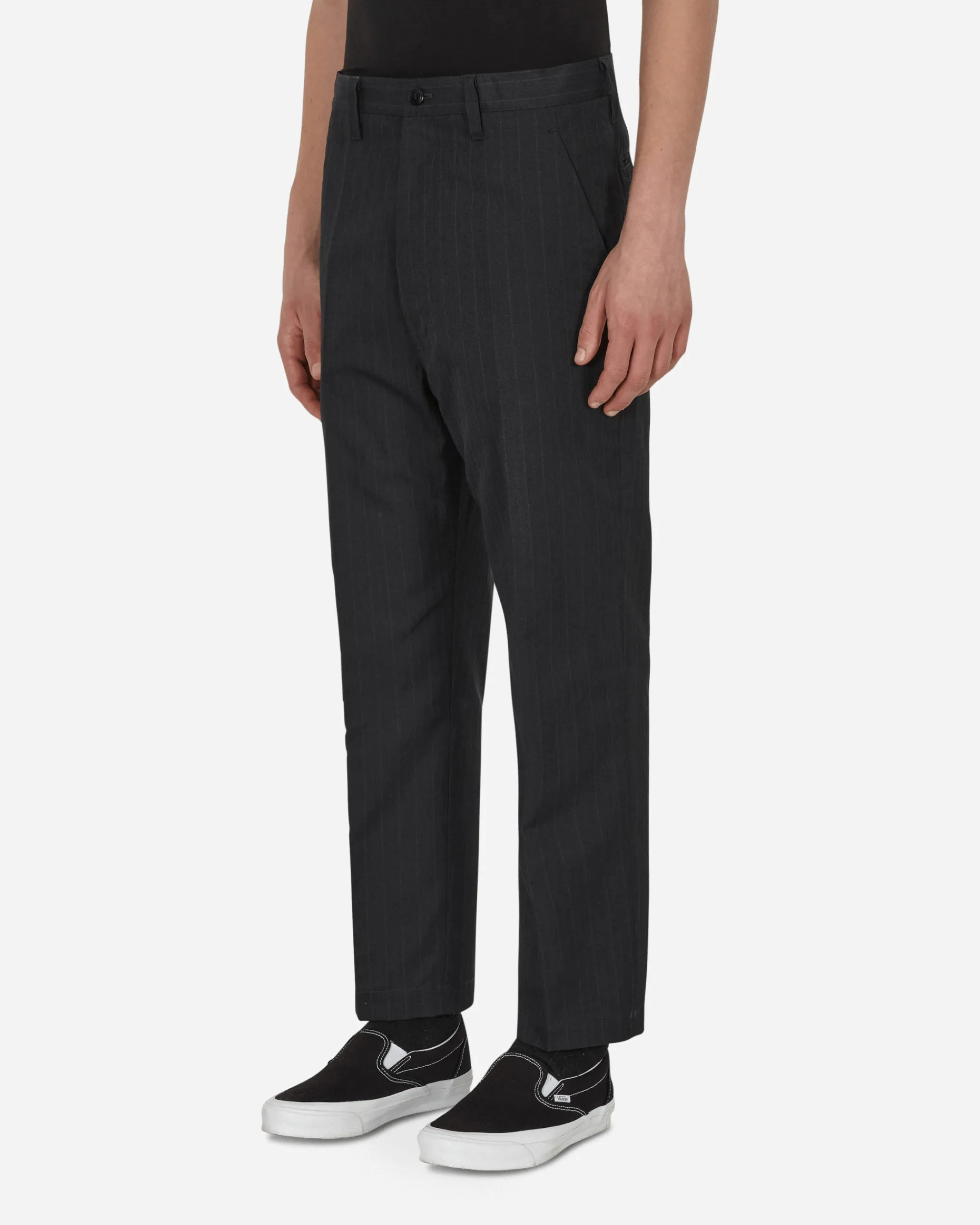 Junya Watanabe MAN Pants^Stripe Trousers Blue