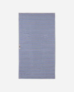 Tekla Textile^Striped Bath Towel Coastal Stripes