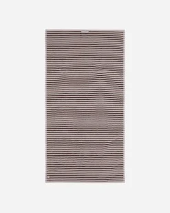 Tekla Textile^Striped Bath Towel Kodiak Stripes