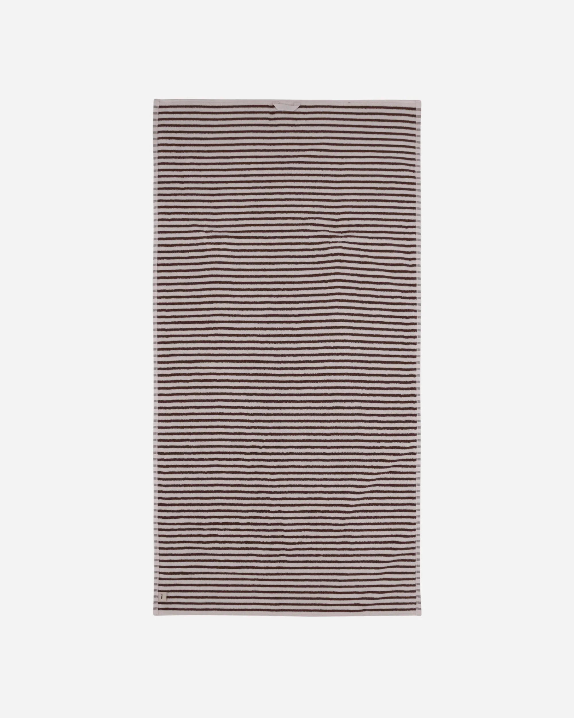 Tekla Textile^Striped Bath Towel Kodiak Stripes