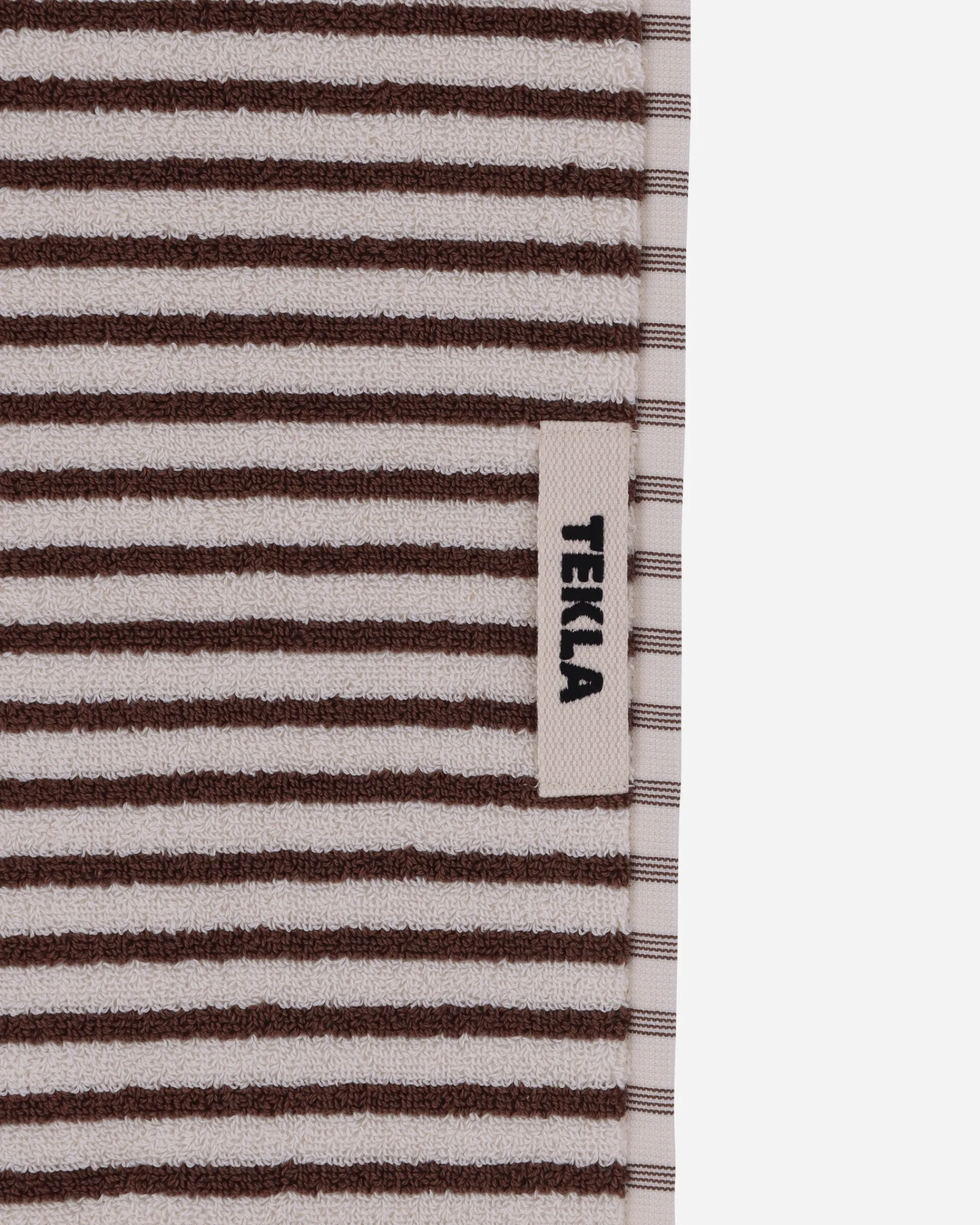Tekla Textile^Striped Bath Towel Kodiak Stripes