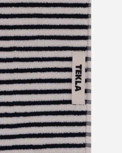 Tekla Textile^Striped Bath Towel Sailor Stripes