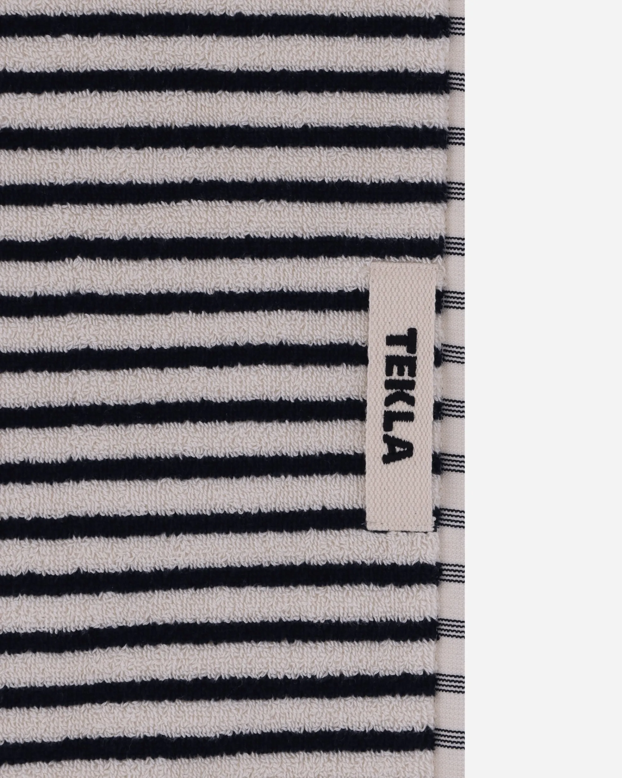 Tekla Textile^Striped Bath Towel Sailor Stripes