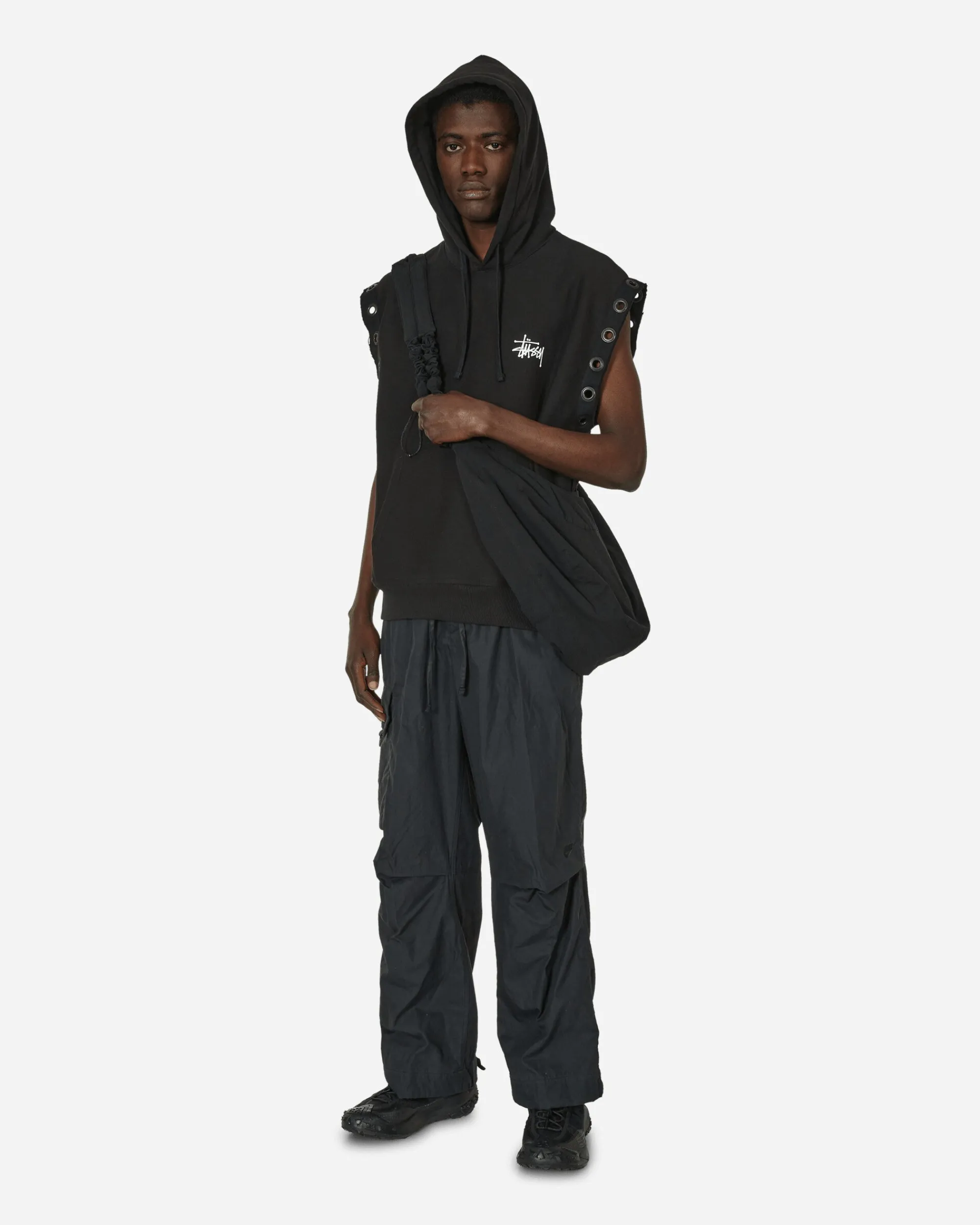 Junya Watanabe MAN Coats And Jackets^Stüssy Hooded Vest Black