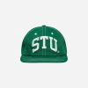 Stüssy Hats|Hats^STU Arch Strapback Cap Green